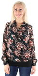 Vero Moda Tröja Wilma wrap svart/wilma - Skjortor och blusar för damer - 124649 - 1