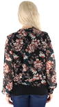 Vero Moda Tröja Wilma wrap svart/wilma - Skjortor och blusar för damer - 124649 - 2
