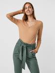 Vero Moda dam tröja i ribbtyg Helsinki v-neck - Långärmade tröjor för  damer - 129299 - 2