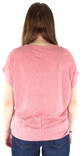Vila T-shirt Sumi s/s brandied apricot - T-shirts för damer - 123729 - 2