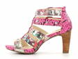 Laura Vita festsandaler för damer Albane 6324 fushia - Sandaler för damer - 136079 - 2