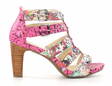 Laura Vita festsandaler för damer Albane 6324 fushia - Sandaler för damer - 136079 - 1