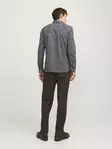 Jack&Jones elastisk skjorta för herr Blablackpool night sky - Skjortor för herrar - 136859 - 2