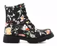 Migant blommiga ankelboots A920-290 svart blomma - Stövletter och kängor för damer - 136979 - 1