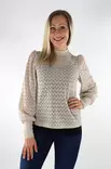 Vero Moda Skjorta höghalsad pumice stone - Långärmade tröjor för  damer - 136999 - 1
