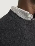Jack&Jones premiumtröja för herr Clambswool svart skönhet - Stickat för herrar - 137319 - 6