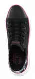 Skechers damsneakers 186000/BKPR SNOOP ONE - BOSS LIFE CANVAS svart/lila - Skechers sneakers - 138669 - 4