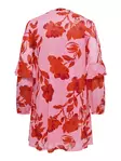 Only Carmakoma plus size stretchklänning Carti rosa drink/röd blomma - Klänningar och tunikor - 138709 - 2