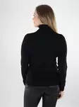 Vero Moda damtröja VMHAPPINESS LS Rollneck Pullover svart - Stickat för damer - 140009 - 2