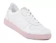 Andrea Conti damsneakers i äkta läder 0341050-1909 vit/rosa - Sneakers för damer - 140309 - 1