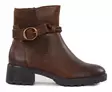 Jana ankelboots 25494-47 328 kastanj - Stövletter och kängor för damer - 142249 - 1