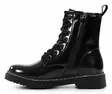 Askel dam ankelboots i läder 23893K7 svart lakrits - Stövletter och kängor för damer - 137109 - 2