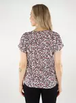 JDY dam mönstrad t-shirt JDYSTAR cloud dancer/multi dot - T-shirts för damer - 138759 - 2