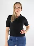 JDY dam t-shirt JDYSALSA Polo svart - T-shirts för damer - 138599 - 1