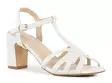 Migant damsandaler med klack A922-125 vit - Migant sandaler - 140729 - 1