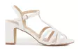 Migant damsandaler med klack A922-125 vit - Migant sandaler - 140729 - 3