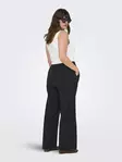 Only Carmakoma dam plus size byxor Lös svart - Byxor för damer - 137839 - 3