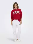 Only damtröja Club mars röd - Huvtröjor och sweatshirts - 137669 - 3