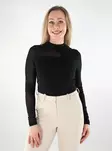 Only damskjorta Mesh svart/enfärgat mesh - Långärmade tröjor för damer - 137579 - 1