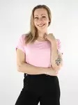 Only dam t-shirt ONLMOSTER O-Neck rosa dam - T-shirts för damer - 138209 - 1