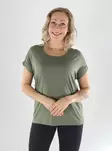 Only T-shirt ONLMOSTER S/S O-NECK TOPP smokey olive - T-shirts för damer - 141549 - 1