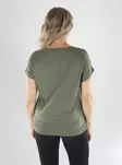 Only T-shirt ONLMOSTER S/S O-NECK TOPP smokey olive - T-shirts för damer - 141549 - 2