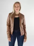 Only Jacka Bandit faux Cognac - Skinnjackor och PU-jackor för damer - 136539 - 1