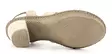 Rieker högklackade sandaler för damer 665K3-62 beige - Rieker sandals - 137949 - 3