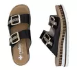 Rieker damslippers V7955-00 svart - Rieker mulor - 140619 - 3