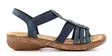 Rieker damsandaler 628G9-16 blå - Rieker sandals - 137959 - 1