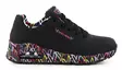 Skechers dam sneakers 155506/BBK UNO - LOVING LOVE svart - Skechers sneakers - 138069 - 2