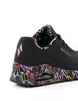Skechers dam sneakers 155506/BBK UNO - LOVING LOVE svart - Skechers sneakers - 138069 - 5