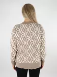 Vero Moda damtröja silver mink/björk F - Stickat för damer - 136799 - 2