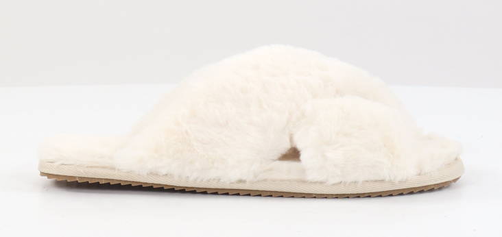 Duffy Slippers 86-33303, benvit - Tofflor för damer - 131739 - 1
