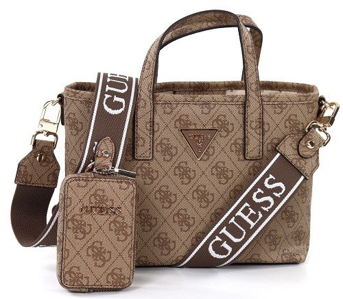Guess Väska Latona mini Tote latte-logotyp - Handväskor - 135049 - 1