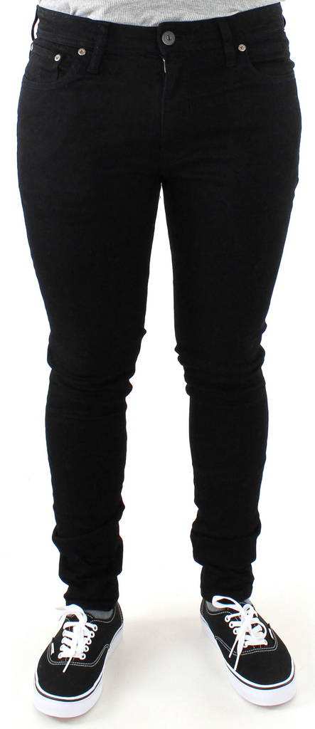 Jack & Jones herr Jeans Liam Skinny fit original am 009 svart - Jeans för herrar - 116699 - 1