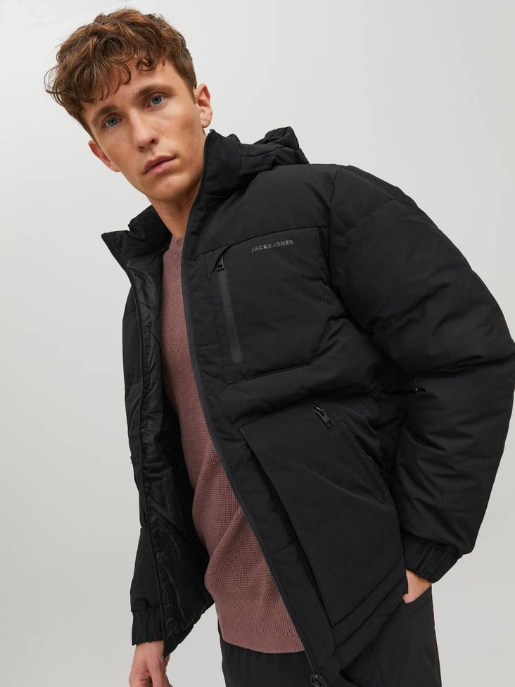 Jack&Jones herr vinterjacka Otto svart - Jackor och parkas för herrar - 132469 - 1
