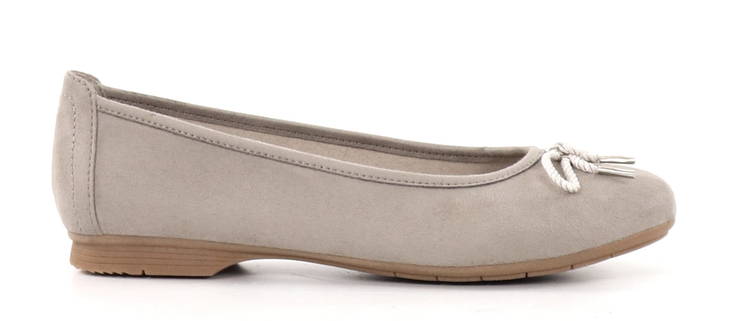 Jana ballerinas 22164-41 stone - Ballerinaskor - 135699 - 1
