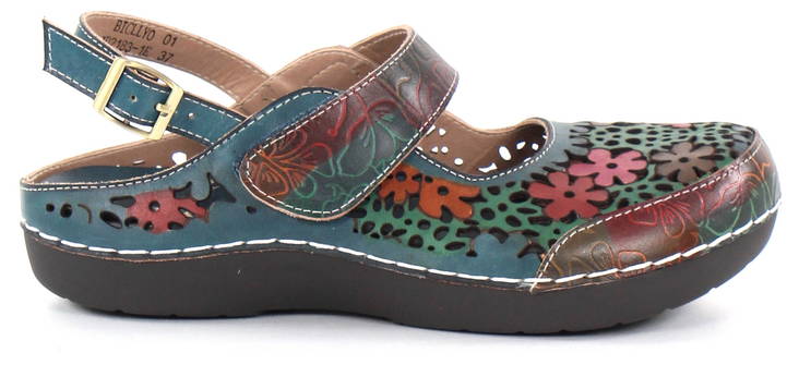 Laura Vita dam Sandaler Billy 01 Jeans - Sandaler för damer - 130289 - 1