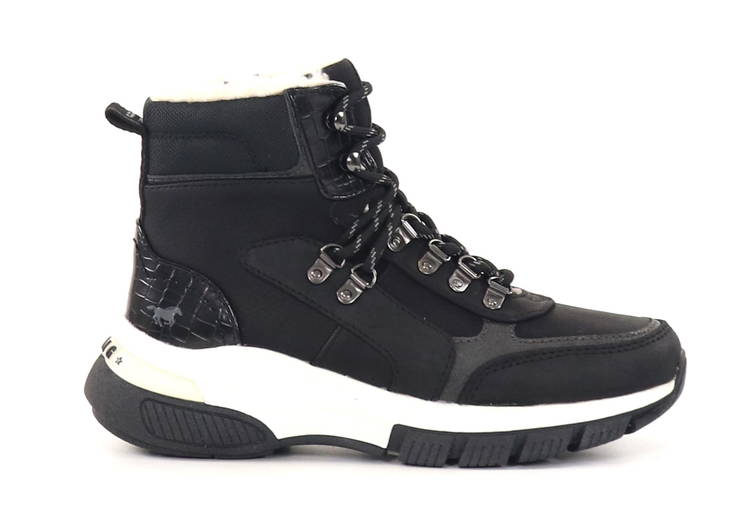 Mustang ankelboots dam 1367-602-9 schwarz - Stövletter och kängor för damer - 134619 - 1