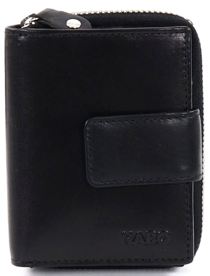 Nabo Läderplånbok NK307 svart - Plånböcker - 133339 - 1
