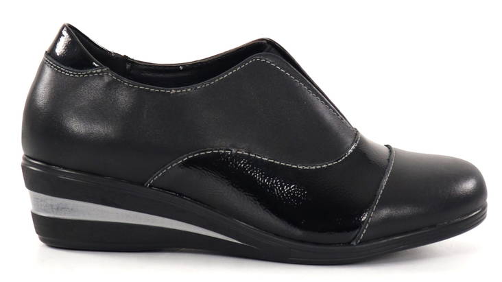Natura Promenadskor 8381-3 svart - Promenadskor för damer - 135389 - 1