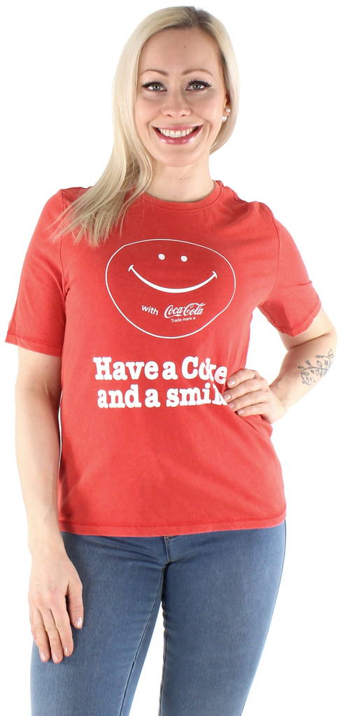Only T-shirt Coke - T-shirts för damer - 125929 - 1
