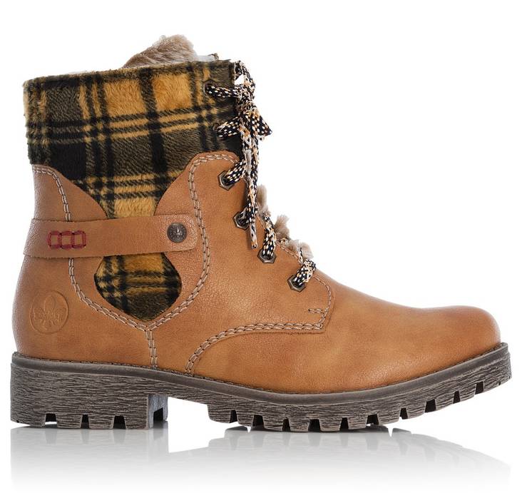 Rieker Kängor 785G1-68 gul - Rieker ankelboots - 127199 - 1