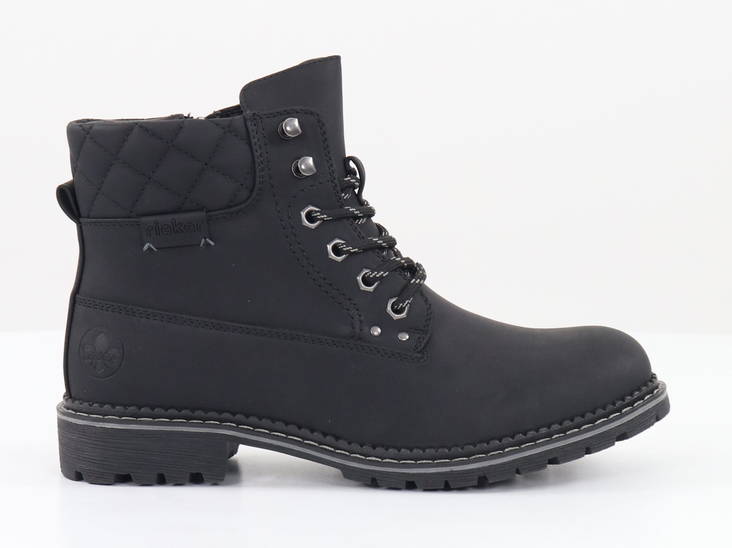 Rieker dam stövletter 95122-00 svart - Rieker ankelboots - 132059 - 1