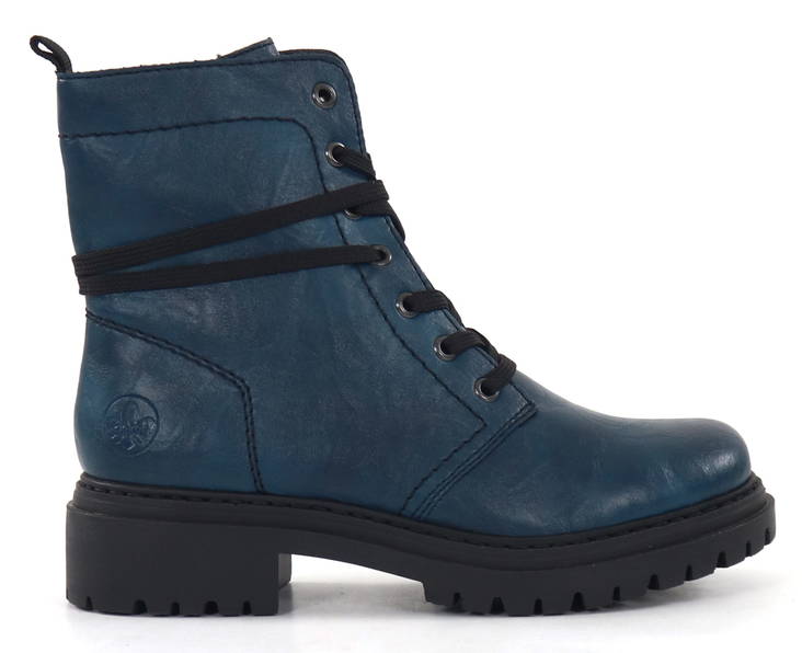 Rieker Stövletter 72675-12 blå - Rieker ankelboots - 134489 - 1