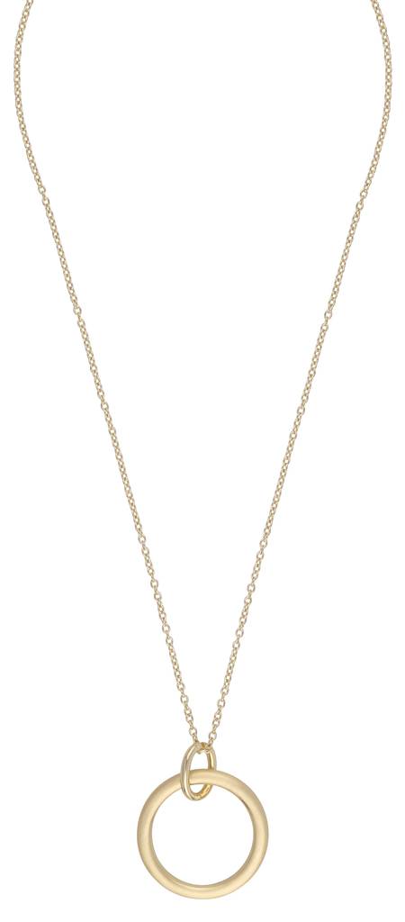 Snö of Sweden Halsband Piper round 60 gold - Halsband - 125129 - 1