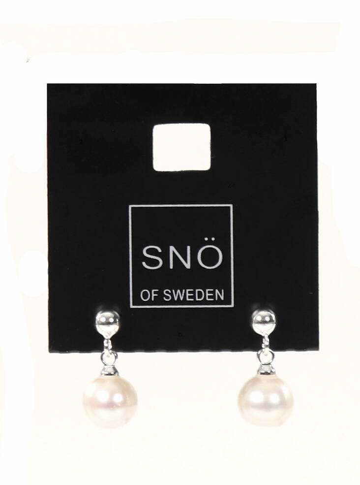 Snö of Sweden Örhängen Julie kort s/v - Örhängen - 136279 - 1