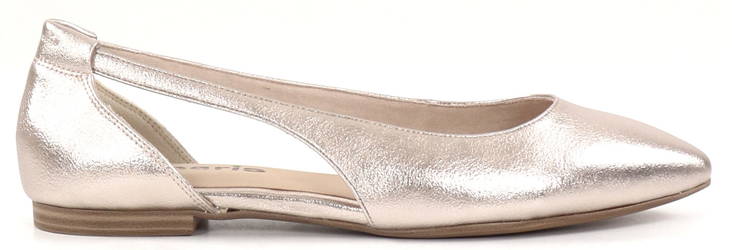 Tamaris Ballerinas 22112-20 ljusguld - Ballerinaskor - 133069 - 1