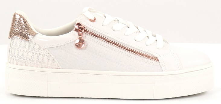 Tamaris Sneakers 23313-20 vit/roseguld - Sneakers för damer - 132899 - 1